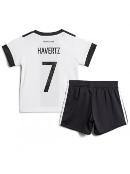 Deutschland Kai Havertz #7 Heimtrikotsatz für Kinder WM 2022 Kurzarm (+ Kurze Hosen)